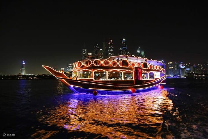 Doha Starlight Dhow Dinner Cruise — Evening Corniche Cruise with Skyline Views photo 4