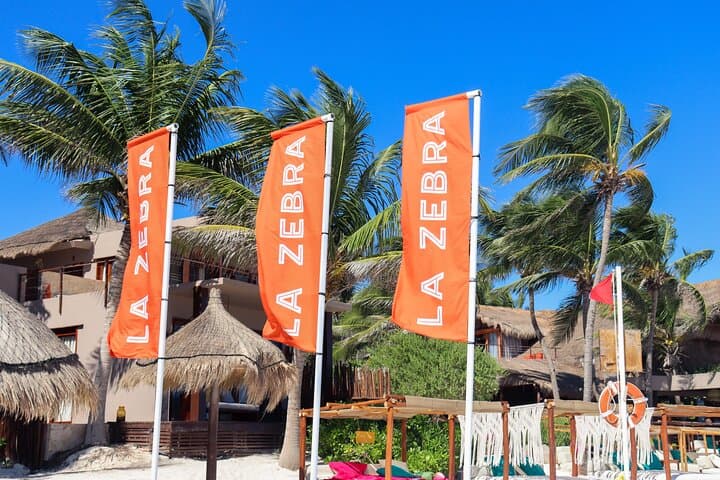 La Zebra Beach Club Experience in Tulum: Beach Beds, Rooftop Views & Coastal Cuisine photo 6