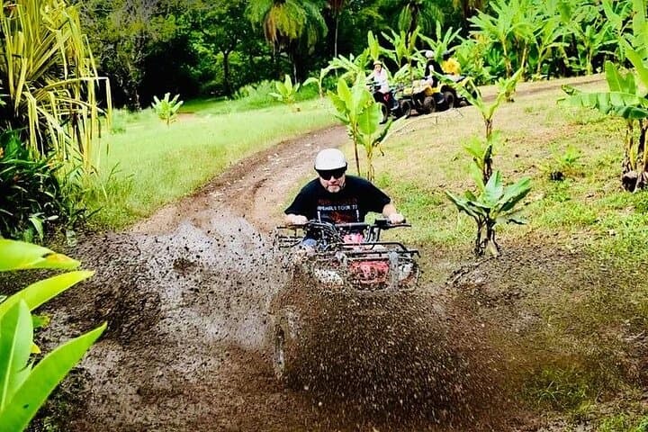 Roatan ATV Jungle Adventure: Chocolate Factory & West Bay Beach Break