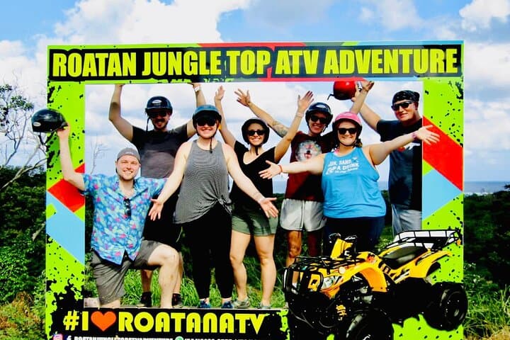 Roatan ATV Jungle Adventure: Chocolate Factory & West Bay Beach Break photo 5