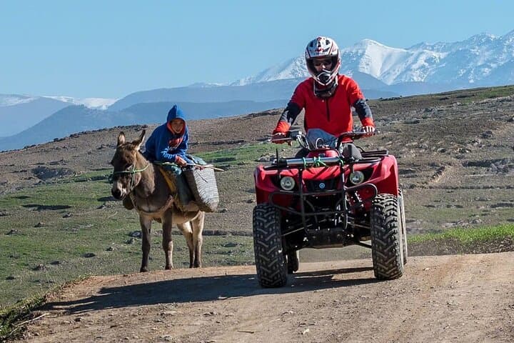 Overnight Agafay Desert: Camel Ride, Dinner & Deluxe Camp Stay photo 2