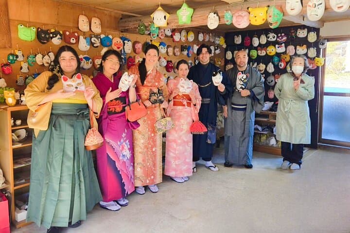 Private Kimono Walk in Takumi no Sato, Minakami — Authentic Dressing & Photo Stroll photo 3