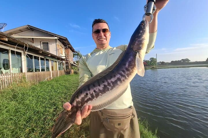 Predator Fishing on the Chaophraya: Catfish, Snakehead & Barramundi Day Trip photo 5