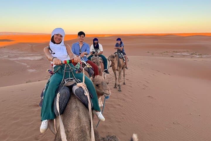 Sahara Overnight: 4x4 & Camel Camp at Erg Chigaga from Foum Zguid