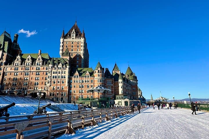 Quebec City Day Tour: Ice Hotel, Montmorency Falls & Old Québec from Montreal photo 1