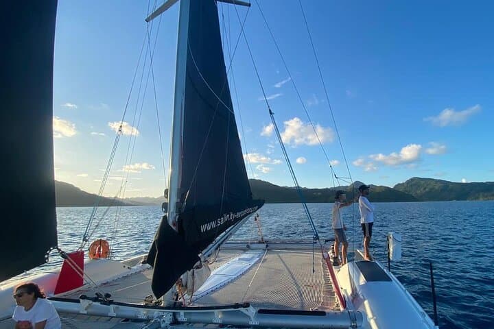 Half-Day Catamaran Sailing in Sailinity Lagoon — Raiatea Wildlife & Snorkel photo 3