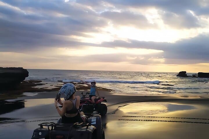 ATV on Sanur’s Black Sand Beach: Coastal Off-Road Adventure in Bali photo 2