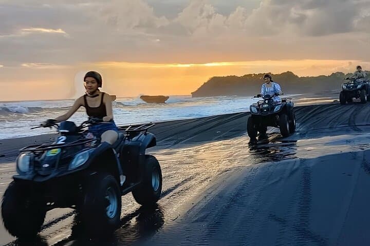 ATV on Sanur’s Black Sand Beach: Coastal Off-Road Adventure in Bali photo 4