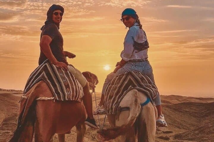 Agafay Desert Quad Bike, Sunset Camel Ride & Dinner Show from Marrakech photo 3