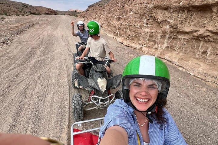 Agafay Desert Quad Bike, Sunset Camel Ride & Dinner Show from Marrakech photo 4