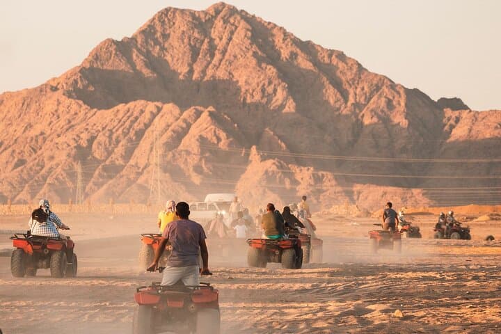 Sharm El-Sheikh Desert ATV Safari: Quad Biking, Camel Ride & Bedouin BBQ Experience photo 2