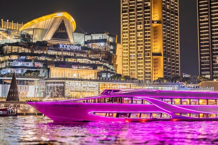 Bangkok Opulence River Dinner Cruise: Seafood Buffet & Nighttime Skyline