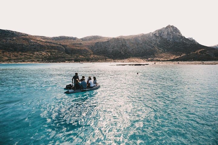 Kissamos Semi-Private Balos Catamaran Cruise with Sushi, SUP and Sunset photo 3