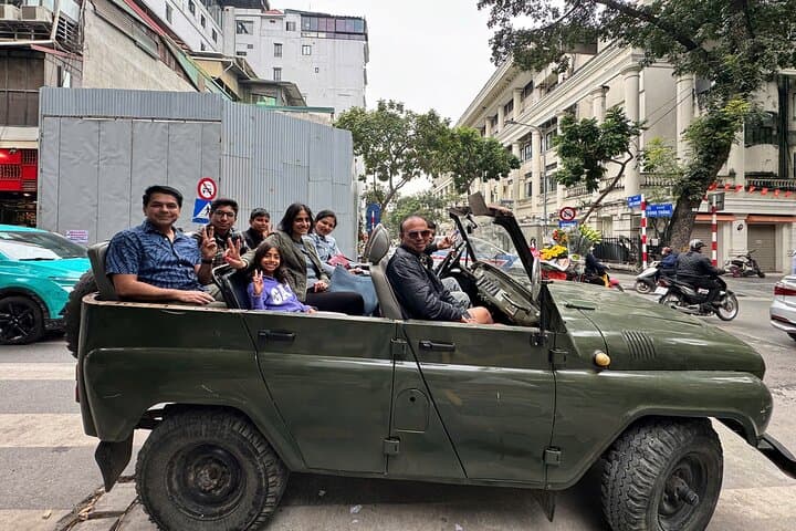Hanoi Vintage Jeep City Tour: Old Quarter, West Lake & Riverbank Villages photo 5
