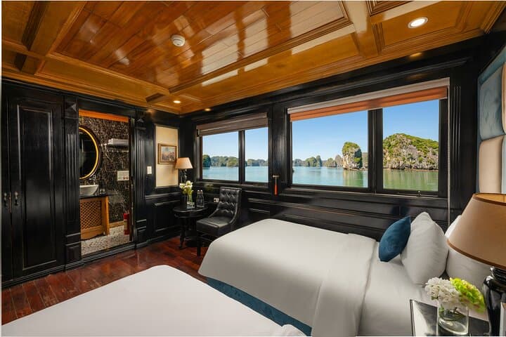 Lan Ha Bay 2-Day Overnight Cruise from Hanoi: Kayak, Viet Hai & Cat Ba Experience photo 3