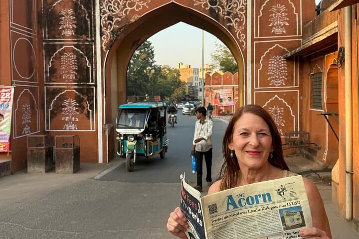 Jaipur Day Tour: Hawa Mahal, Amber Fort & Traditional Block Printing photo 1