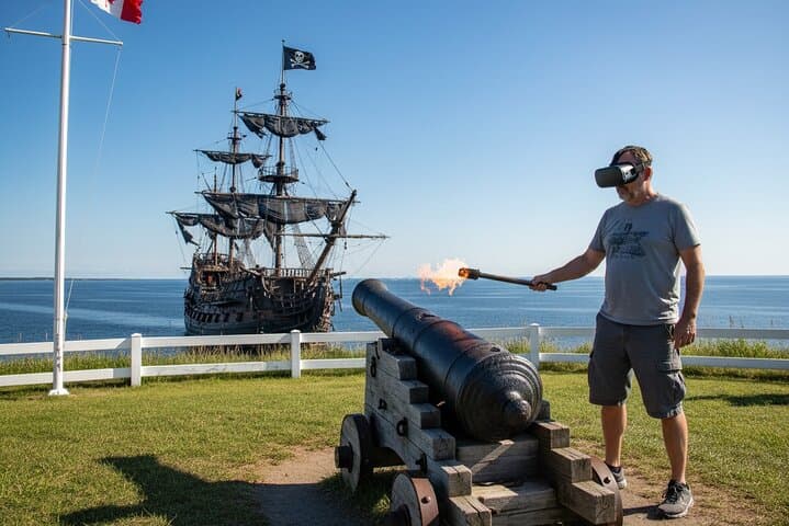 Charlottetown Time Travel Food Tasting: VR History & Lobster Cone on the Harbour photo 3