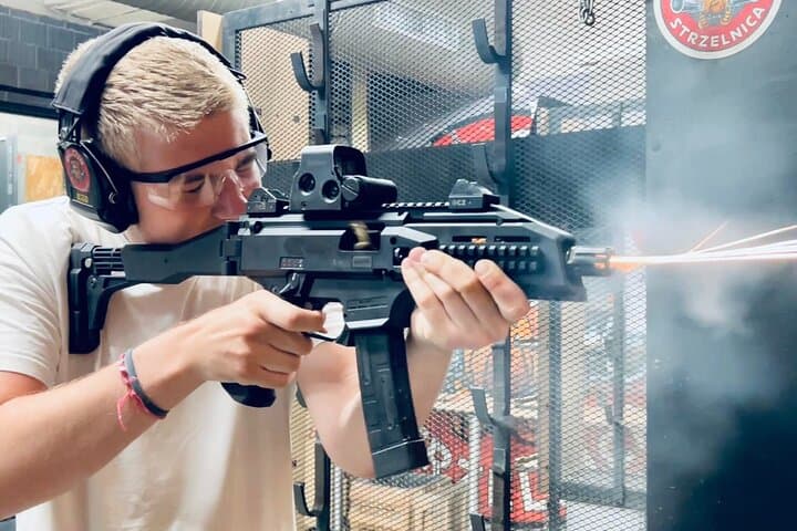 Krakow Shooting Range Experience: Small-Group Range Session with Hotel Pickup
