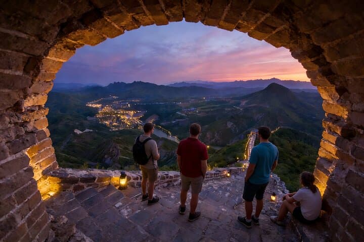 Simatai Great Wall Night Tour & Gubei Water Town Cable Car Experience photo 2