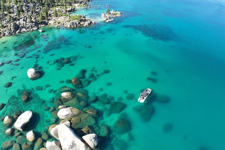 Lake Tahoe Sun-Soaked to Sunset: 4-Hour Private Boat Charter on Emerald Bay