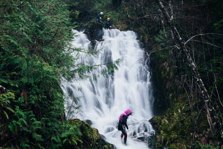 Port Alice Canyoning: Rappel Through Waterfalls on Northern Vancouver Island