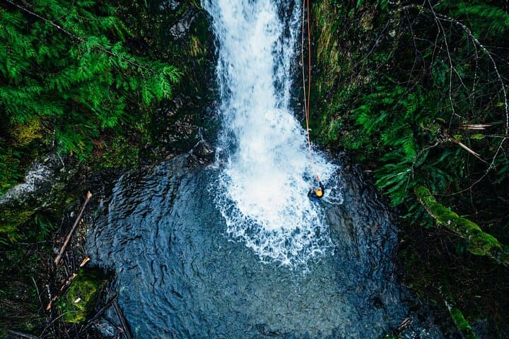 Port Alice Canyoning: Rappel Through Waterfalls on Northern Vancouver Island photo 5