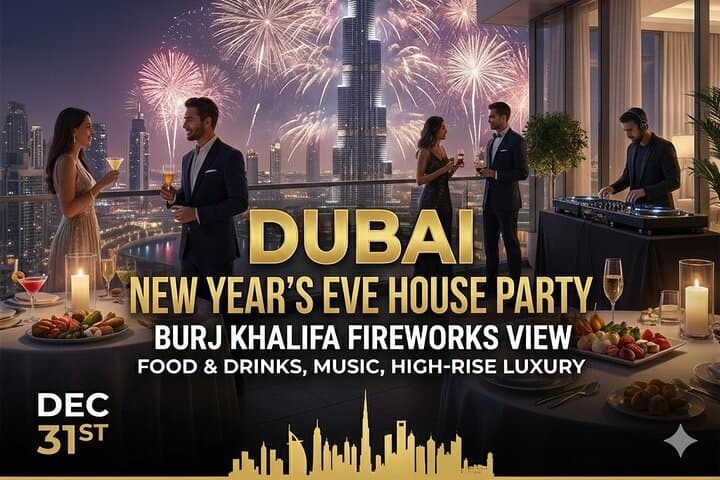 Private Burj Khalifa New Year’s Eve Fireworks Viewing in Downtown Dubai photo 4