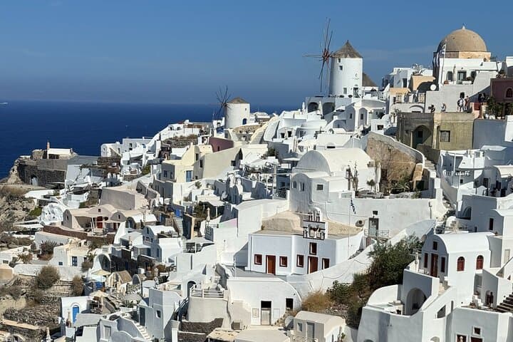 Santorini Sunset Tour: Oia, Pyrgos, Imerovigli & Three Bells Sunset Experience