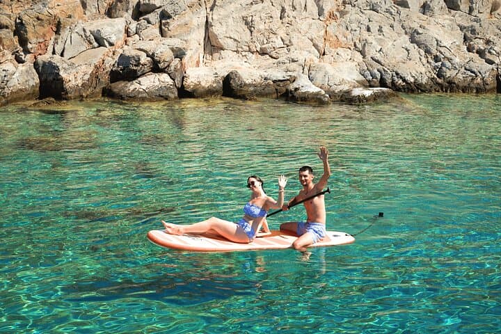 Dia Island Catamaran Cruise from Hersonissos — Lunch, SUP & Snorkel photo 2