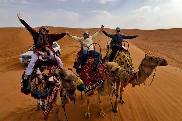 Riyadh Desert Sand Dunes: Camel Ride and ATV Guide Bike Adventure