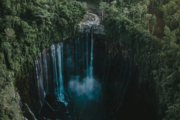 Tumpak Sewu Waterfall Day Trip From Surabaya — Private Tour to Tetes Cave