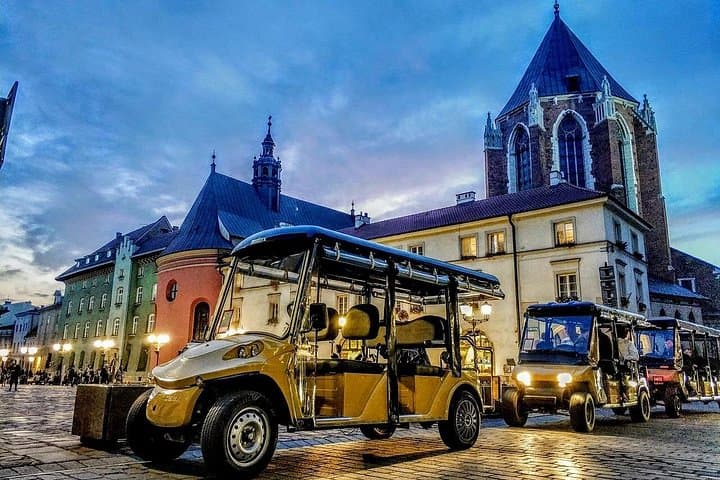 Electric Golf Cart Tour of Krakow Old Town, Kazimierz & Ghetto