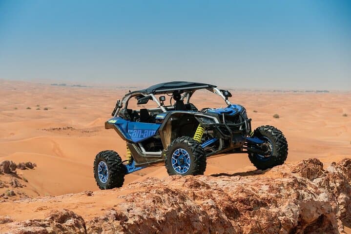 Dubai Red Dunes Safari: Sandboarding, Camel Ride & Falcon Photo Experience