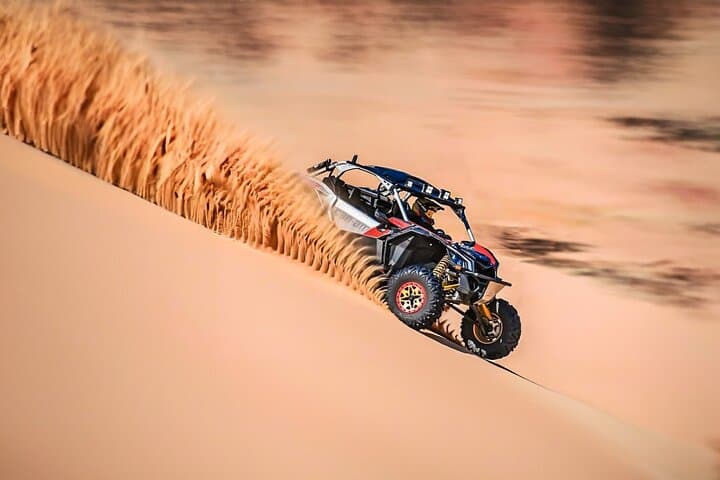Dubai Red Dunes Safari: Sandboarding, Camel Ride & Falcon Photo Experience photo 3