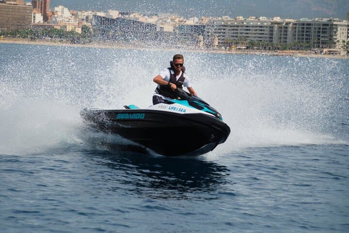 High-Speed Jet Ski Tour in S'Arenal — Palma Bay & Sea Caves