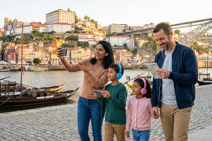 Porto Self-Guided Audio Tour: 17 Highlights, Azulejos & Riverside Walk