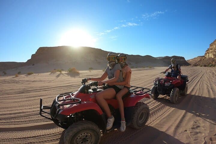 Hurghada Super Safari: Quad, Buggy & Bedouin Sunset Adventure