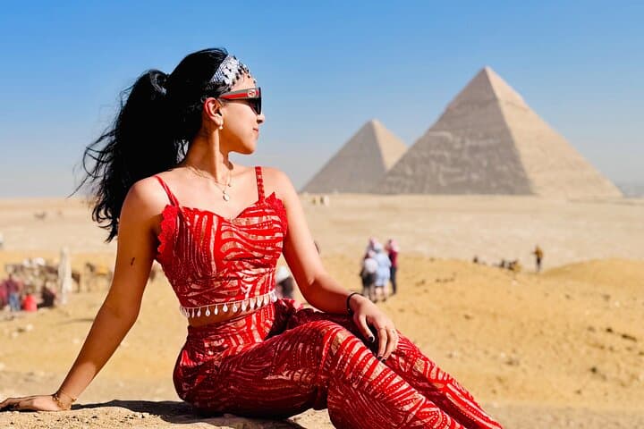 Giza Pyramids Private Tour: Inside the Pyramid, Sphinx & Camel Ride (All‑Inclusive)