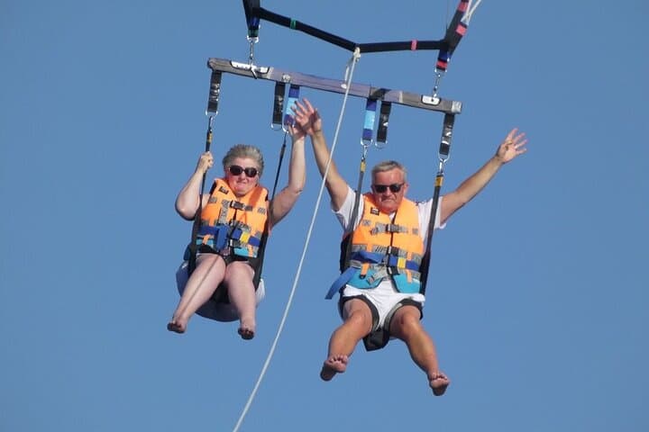 Hurghada Parasailing Over the Red Sea — 50m Tandem Flights with Transfers photo 4