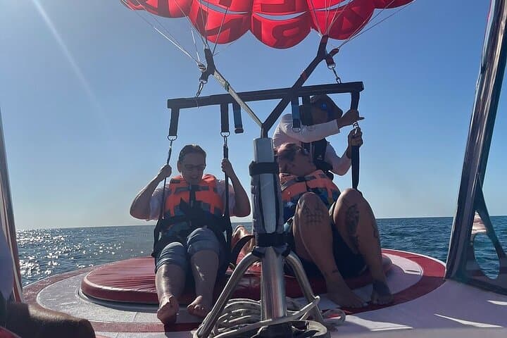 Hurghada Parasailing Over the Red Sea — 50m Tandem Flights with Transfers photo 3