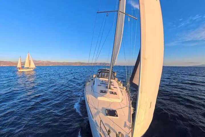 Sunset Sail Paros & Naxos: Private Half-Day Evening Cruise on SY AGERAS photo 3
