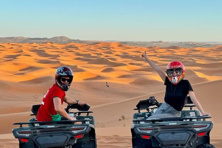 Quad Merzouga: Desert Excursion and Sandboarding in Erg Chebbi