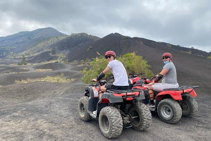 ATV Mount Batur Black Lava Adventure — Bali Off-Road Views of Lake Batur