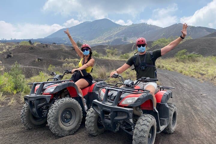 ATV Mount Batur Black Lava Adventure — Bali Off-Road Views of Lake Batur photo 4