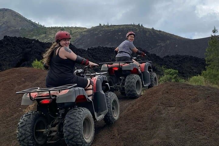 ATV Mount Batur Black Lava Adventure — Bali Off-Road Views of Lake Batur photo 6