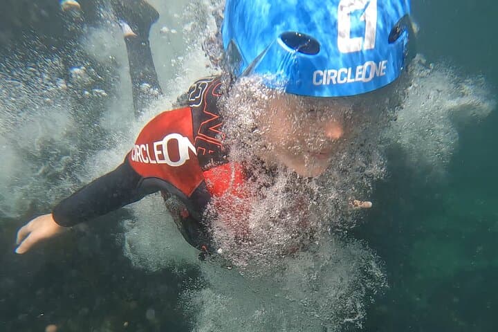 Coasteering Near Tenby: Lydstep Cliff Jumps & Sea Cave Adventure photo 6