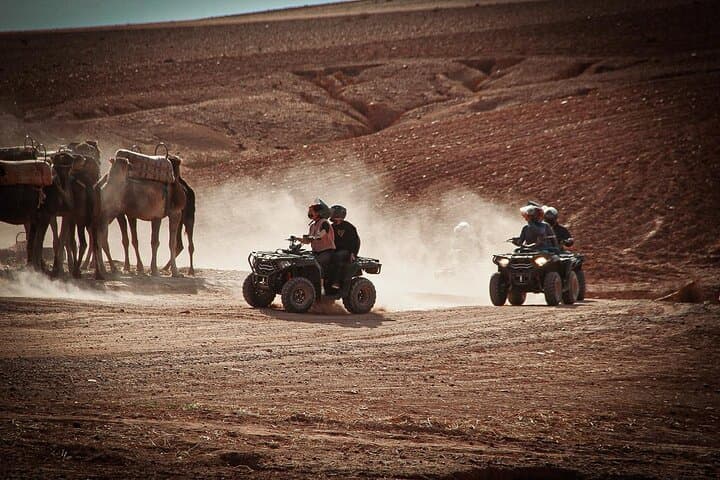 Sunset Quads and Camel Rides in Agafay Desert: Moroccan Dinner & Berber Show photo 4