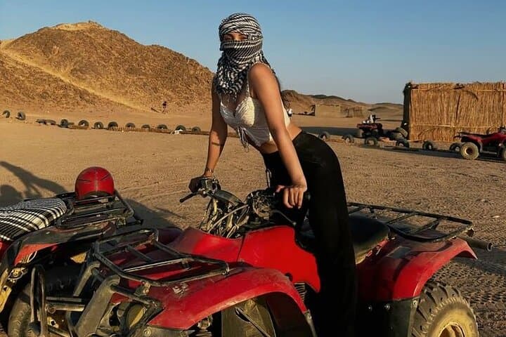 Agafay Desert Sunset Camel and Quad Bike Tour from Marrakech photo 5