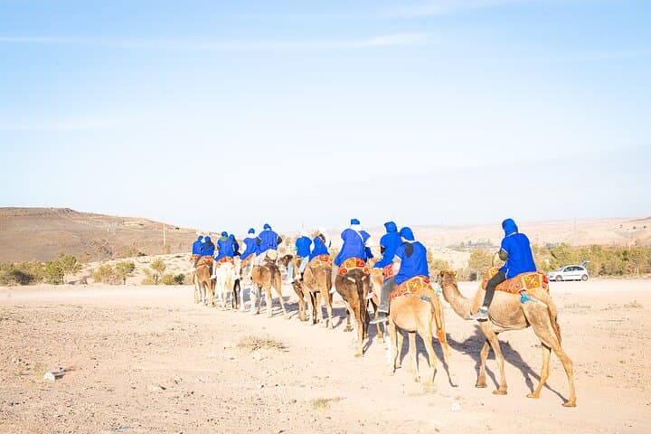 Agafay Desert Quad Biking, Camel Trek & Sunset Dinner Show from Marrakech photo 2