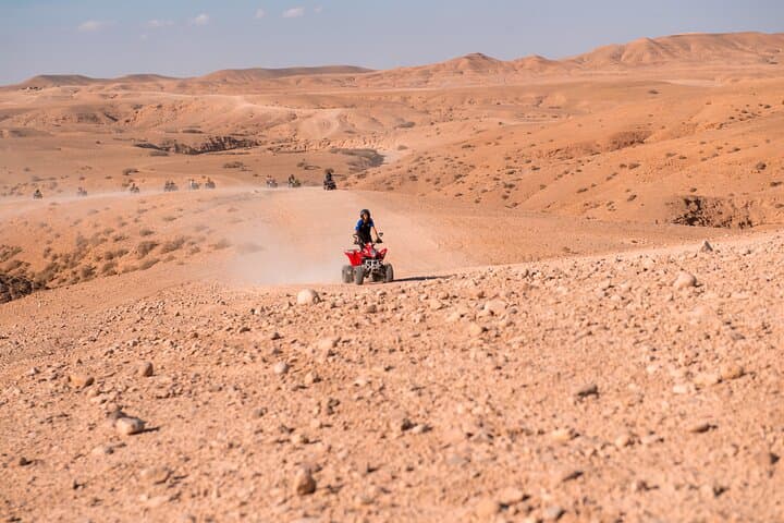 Agafay Desert Quad Biking, Camel Trek & Sunset Dinner Show from Marrakech photo 5